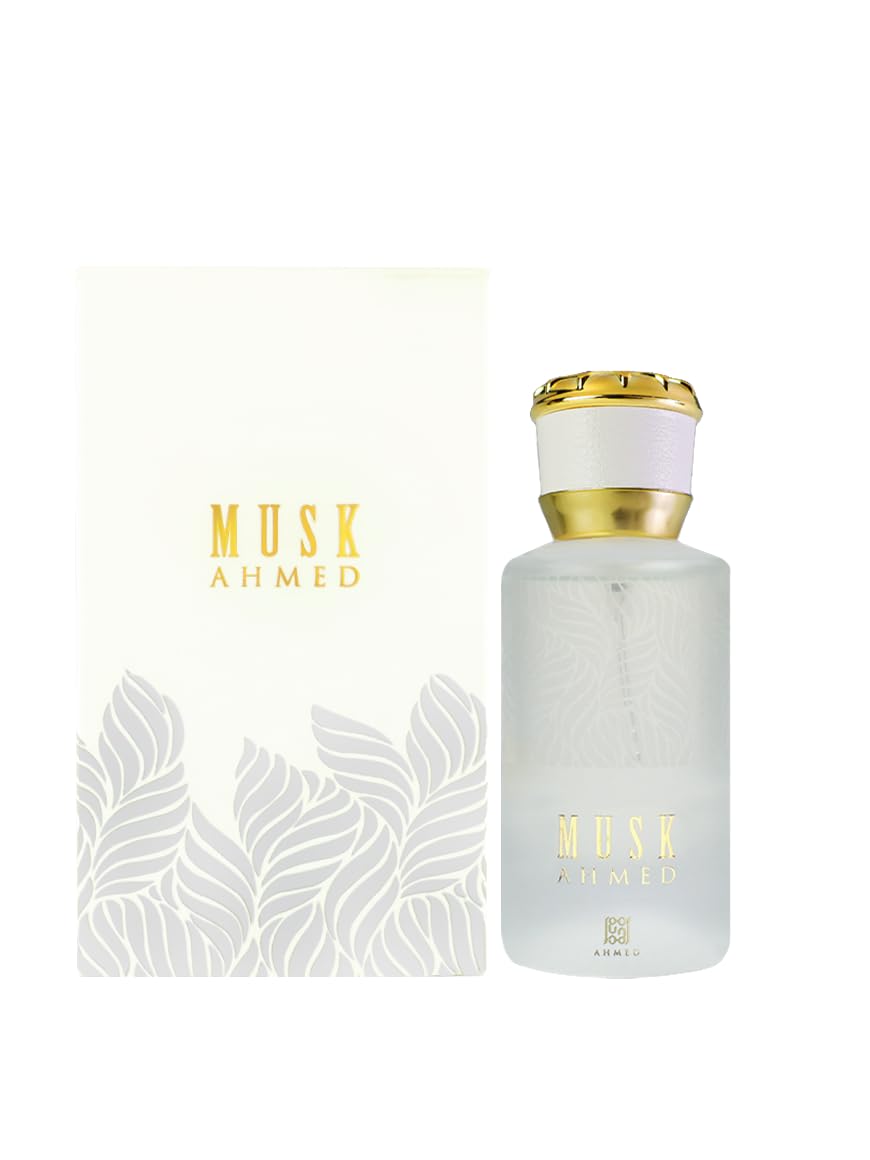 Ahmed Al Maghribi Musk 50ML Perfumes | long lasting unisex Perfumes Citruses Flowering Jasmine