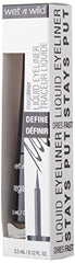 Wet n Wild MegaLiner Liquid Eyeliner, Black