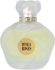 Ahmed Al Maghribi Musk & Roses 75ML | eau de parfum women | Long lasting | Roses | Musk | Perfume for women | Floral | Rasberry | Perfumes