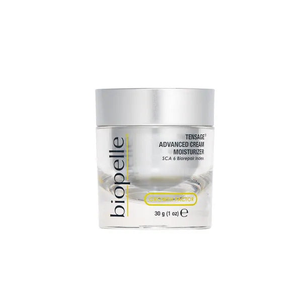 Biopelle Tensage Growth Factor Advanced Moisturizer Face Cream with SCA 6 Biorepair Index, Snail Mucin Moisturizer with Hyaluronic Acid, Antioxidants, and Vitamin C and E, 1 Oz