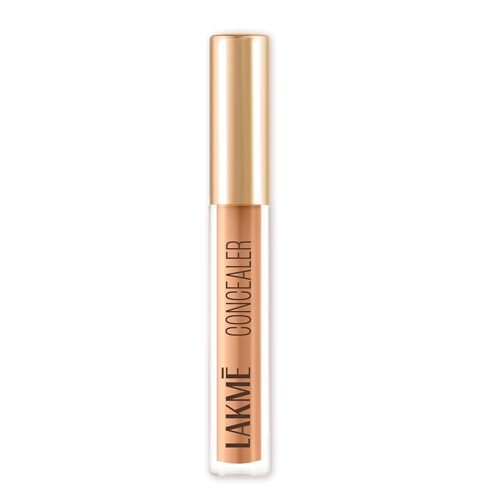 LAKMÉ Full Coverage Matte Cream For Normal Skin Powerplay Priming Concealer Built in Primer, Hydrating, Conceals Dark Circles 24 Beige, 5.4ml (Fashionista Collection)