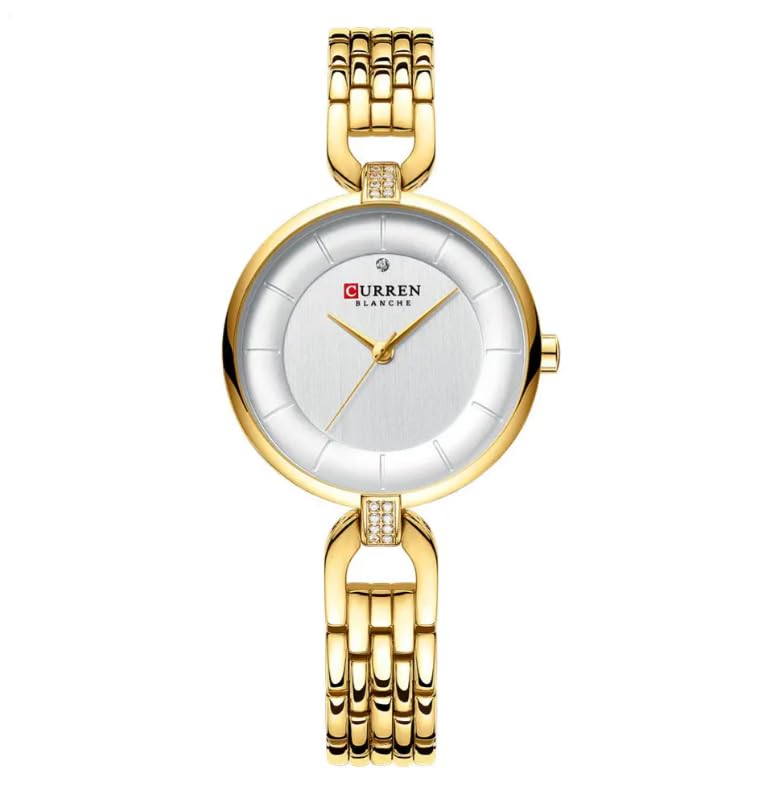 CURREN 9052 Women Japan Quartz Movement Watch Casual Stainless Steel Band Wrist Watch Ladies Fashion Watches