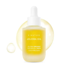S.NATURE JOJOBA OIL 30ml｜Moisturizing, Nutrition, Multi-Purpose Oil for Face, Hair and Body｜1.01Fl Oz