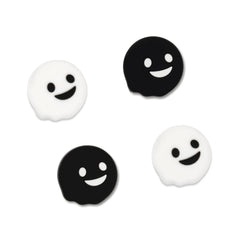 GeekShare Cute Ghost Thumb Grip Caps,Compatible with Nintendo Switch & Switch Lite Only,Soft Silicone Joystick Cover,4PCS [video game]