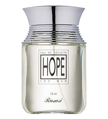 RASASI Hope for Men EDP - Eau De Parfum 75 ML (2.5 oz) | Middle East Fragrance | Seamless Fusion of Spices, Musk, & Woods | Evokes Success, Energy, Optimism & HOPE | Perfumes