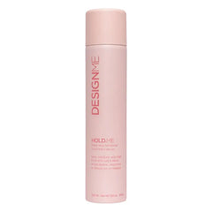 DESIGNME HOLD.ME Three-Way Hairspray | Multi-Purpose Styling Spray for Hold and Volume | Provides Heat Protection & Shine | Flexible Hold, Fast-Drying and Long-Lasting for All Hair Types, 9.5 Fl Oz