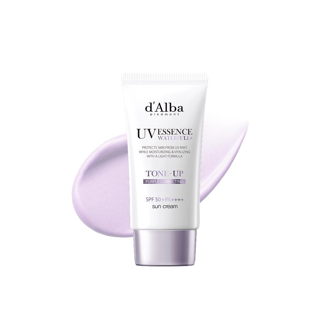 d'Alba Waterfull Tone-Up Sun Cream (Purple)