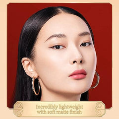 PALACE IDENTITY Super Stay Full Coverage Liquid Foundation Makeup，Perfect Matte Liquid Foundation，0.7 oz,Oil-Free Foundation (W02# Porcelain)