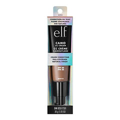 e.l.f. Camo CC Cream, Colour Correcting Medium-To-Full Coverage Foundation with SPF 30, Deep 540 N, 1.05 Oz (30g)