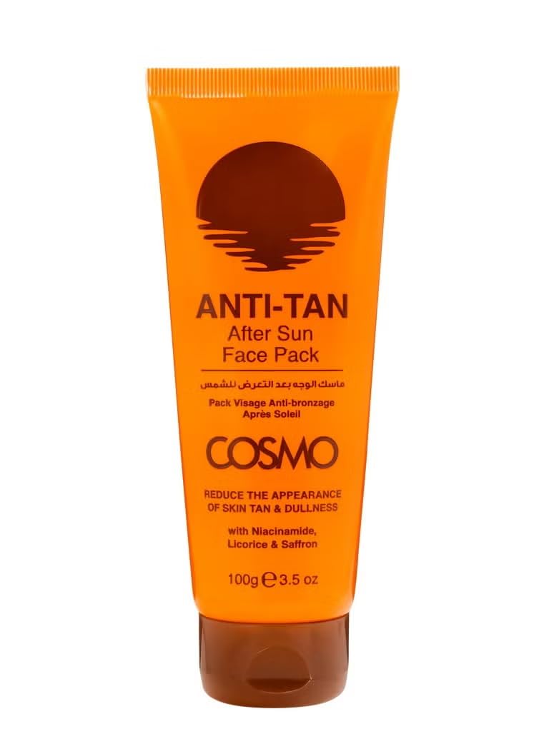 CD COSMO DESIGNS Anti Tan After Sunscreen Face Pack | Reduce the Appearance of Skin Tan & Dullness for Men and Women - 100g