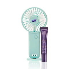 Westmore Beauty 60 Second Effects Tinted Firming Gel & Star Handheld Fan Under Eye Cream For Puffiness And Bags Under Eyes 10 mL Light to Medium 0.33 Fl Oz