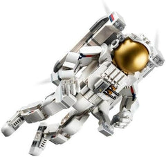 LEGO Creator 3in1 Space Astronaut Toy to Dog Figure to Viper Jet Model Kit, Educational Set for Boys, Girls & Kids Aged 9 Plus and Teenagers Kids' Bedroom Accessories, Space-Themed Gift Idea 31152