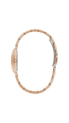 GUESS Women's 25mm Watch - Gold Tone Bracelet Champagne Dial Gold Tone Case