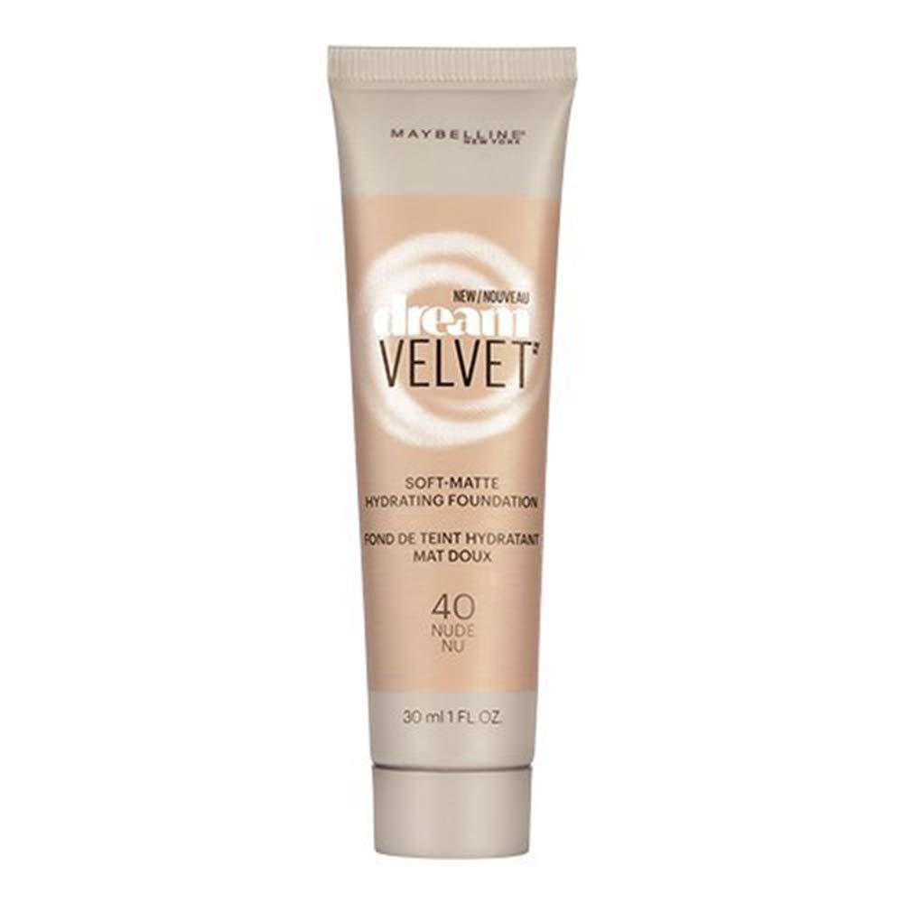 Maybelline New York Dream Velvet Foundation - Nude Beige, 1 fl. oz