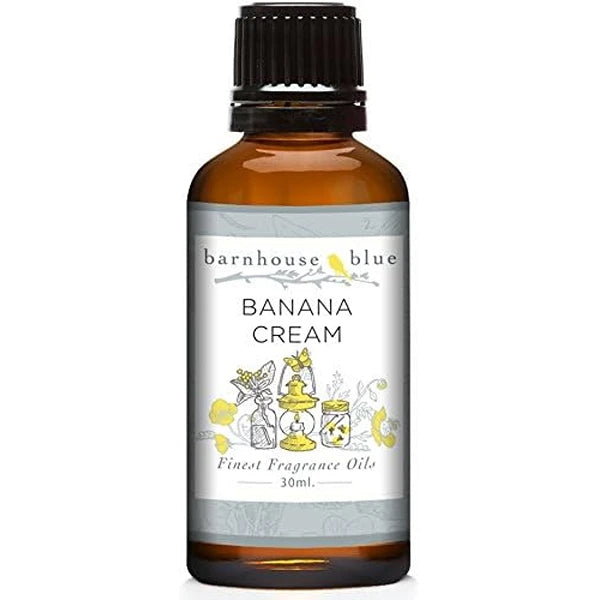 Barnhouse Blue Banana Cream Premium Grade Fragrance Oils - for Candle, Soap Making - 30ML