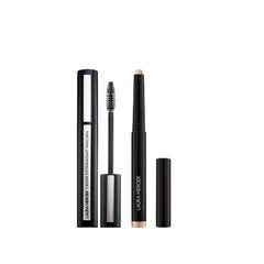 Laura Mercier Caviar Stick Cream Eyeshadow: Shimmer Finish, 24HR Wear, Long Lasting, Rich Color, Easily Blendable and Buildable, Waterproof, Starlight + Caviar Extravagant Mascara Bundle