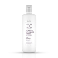 Schwarzkopf BC Bonacure Deep Cleansing Shampoo Micellar Shampoo (For All Hair Types) 1000ml/33.8oz