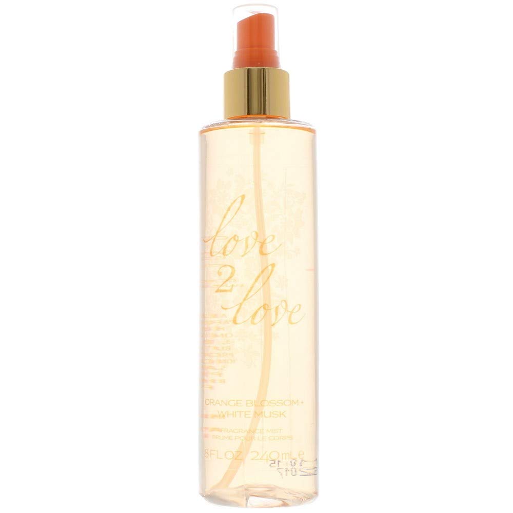 Love 2 Love Orange Blossom Plus White Musk Fragrance Mist for Her, 240 ml