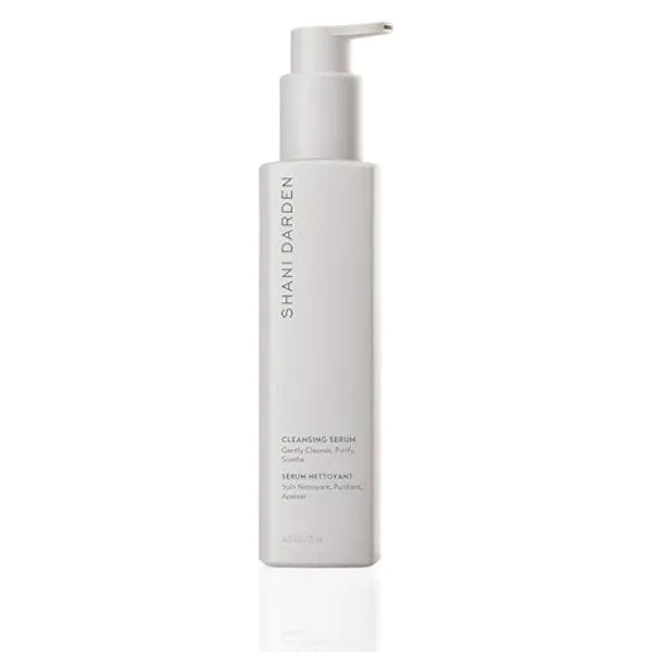 SHANI DARDEN SKIN CARE Cleansing Serum Face Wash for All Skin Types, Gentle Daily Hydrating Gel Facial Cleanser & Makeup Remover with Hyaluronic Acid & Oat Bran, Removes Excess Oil & Dirt, 4 fl oz