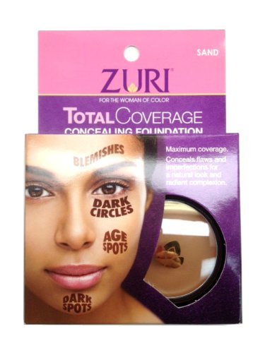 Zuri Total Coverage Concealing Foundation 0.14 oz/4g (Sand)