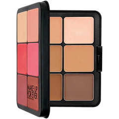 Make Up For Ever HD Skin Face Essentials Palette – Harmony 1 | All-in-One Complexion & Contour Makeup Kit for Women | 0.9 oz