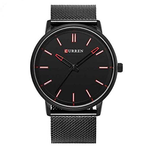 Curren Casual Watch For Men Analog Alloy - 8233 - Black