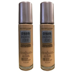 Pack of 2 Maybelline New York Dream Radiant Liquid Hydrating Foundation, Cashew # 80