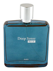 Prime Collection Deep Sense Blue Eau de Parfum for Men, 3.4 Ounce