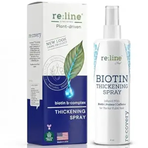 Paisle Botanics Biotin Hair Thickening and Growth Spray for Thinning and Texturizing Hair Loss Prevention Tonic for Men and Women
