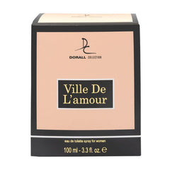 Dorall Collection Ville De L'Amour Eau de Toilette Perfume for Women - 100ml (Pack Of 2), Floral & Fruity Long Lasting Feminine Fragrance, Body Perfume for Women