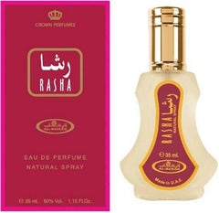 Al-Rehab Rasha - Eau De Natural Perfume Spray - 35 ml (1.15 fl. oz)- 2 pack