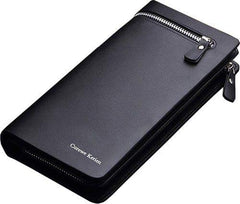 Curewe Kerien Card & ID Case Wallet for Men and Women Black Color