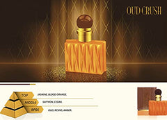 Ahmed Al Maghribi Perfumes Oud Crush for Unisex EDP - 75ml