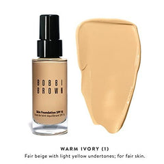Bobbi Brown Skin Foundation SPF 15 - # 1 Warm Ivory 30ml/1oz