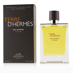 Terre D'Hermes by Hermes Eau Intense Vetiver For Men - 100 ml, Packaging May Vary