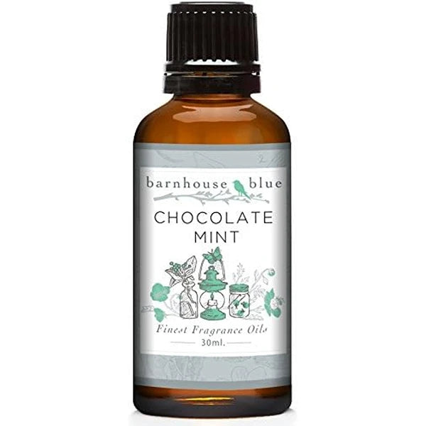 Barnhouse Blue Chocolate Mint Premium Grade Fragrance Oils - for Candle, Soap Making - 30ML
