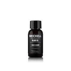 Brickell Men's Beard Oil for Men, Natural and Organic Argan and Jojoba Oil to Strengthen and Soften Hair, 1 Ounce, Scented