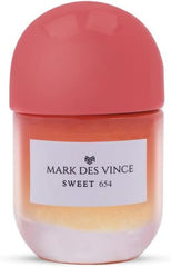 Mark Des Vince Sweet 654 Concentrated Perfume for Men Women Long Lasting Parfum Fragrance For Unisex, 15ml