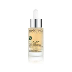 Repechage Vita Cura Renewal Serum Natural Anti Aging Face Moisturizer with Hyaluronic Acid, Marine Seaweed, Antioxidant EGCG, & Vitamin K to Brighten, Smooth and Even Tone for Men and Women 1 fl Oz