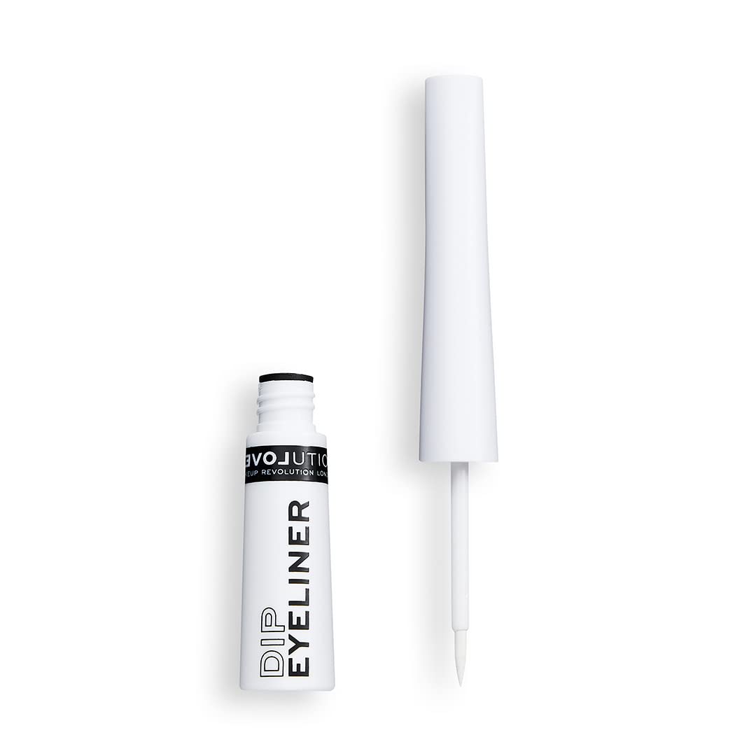 Makeup Revolution Relove Dip Liquid Eyeliner, White