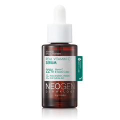 DERMALOGY by NEOGENLAB Real Vitamin C Serum, Brightening, Revitalizing Serum with 22% Pure Ascorbic Acid, Ferulic Acid, Zinc and Niacinamide - 1.12 oz (32g)