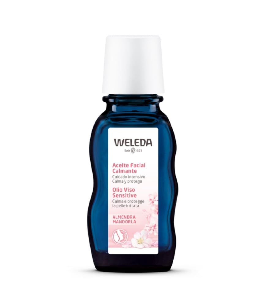 Weleda Bio-Mandil Sensitive Facial Wash, Intensive Natural Bio-Cosmetic with Skin Moisturizing, Skin Purifying and Nervous Skin Clarification (1 x 50ml)