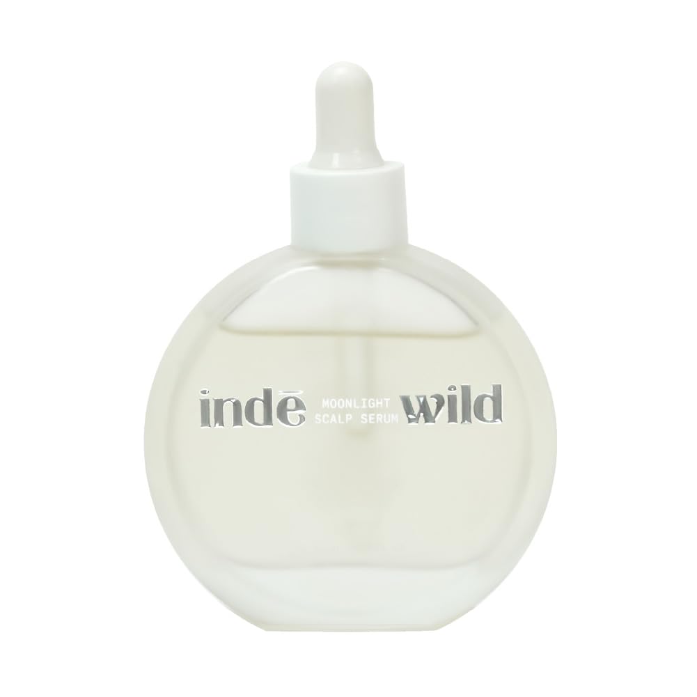 indē wild Moonlight Overnight Scalp Serum - 50ml | Advanced Ayurvedistry™ | Scalp Treatment for Hair Density | Infused with 3% Redensyl, 3% Procapil and 3% Baicapil | For all hair types