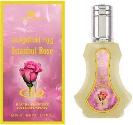 Al-Rehab Istanbul Rose - Eau De Natural Perfume Spray- 35 ml (1.15 fl. oz)- 6 pack