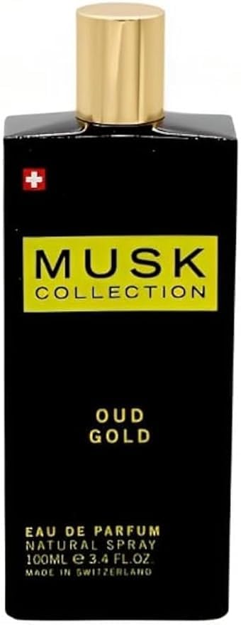 Musk Collection Oud Gold natural Spray 100ML 3.4 f loz