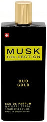Musk Collection Oud Gold natural Spray 100ML 3.4 f loz
