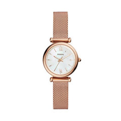 Fossil Womens Quartz Watch, Analog Display and Stainless Steel Strap ES4433