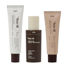 Dr.Reju All Advanced PDRN Rejuvenating Cream Max + Retino Mela Serum + LC Ceramide Cream 99% Pure Salmon DNA PDRN Face Moisturizer HPR Retinol Serum for Face Patented Long Chain Ceramide