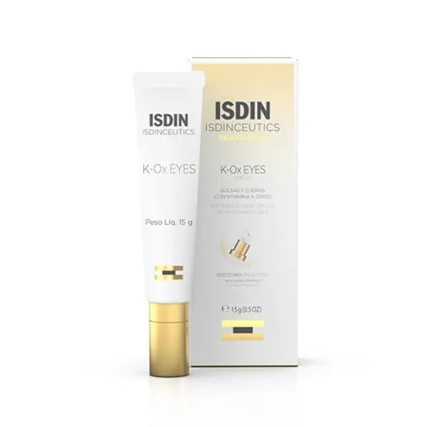 ISDIN Isdinceutics K Ox Eyes Rich Vitamin K Oxide Eye Cream for Dark Circles and Under Eye Rejuvenation, 0.5 OZ