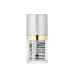 Biopelle Tensage Stem Cell Eye Cream, Under-Eye Cream for Dark Circles, Puffiness, and Bags with CellPro Technology, Caffeine, Retinol, and Peptides, 0.5 Oz